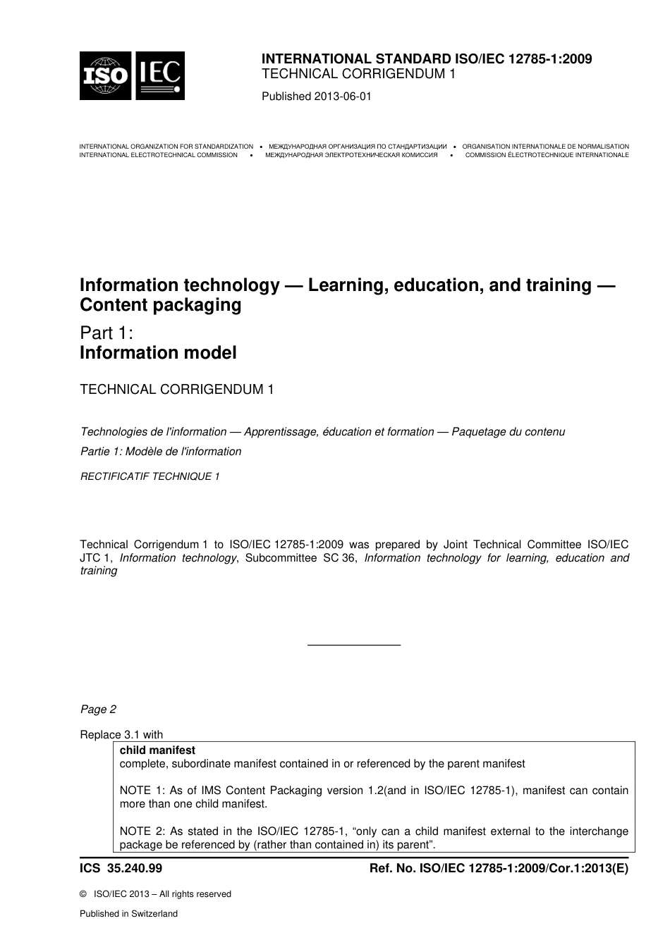 ISO IEC 12785-1-2009 cor1-2013.pdf_第1页