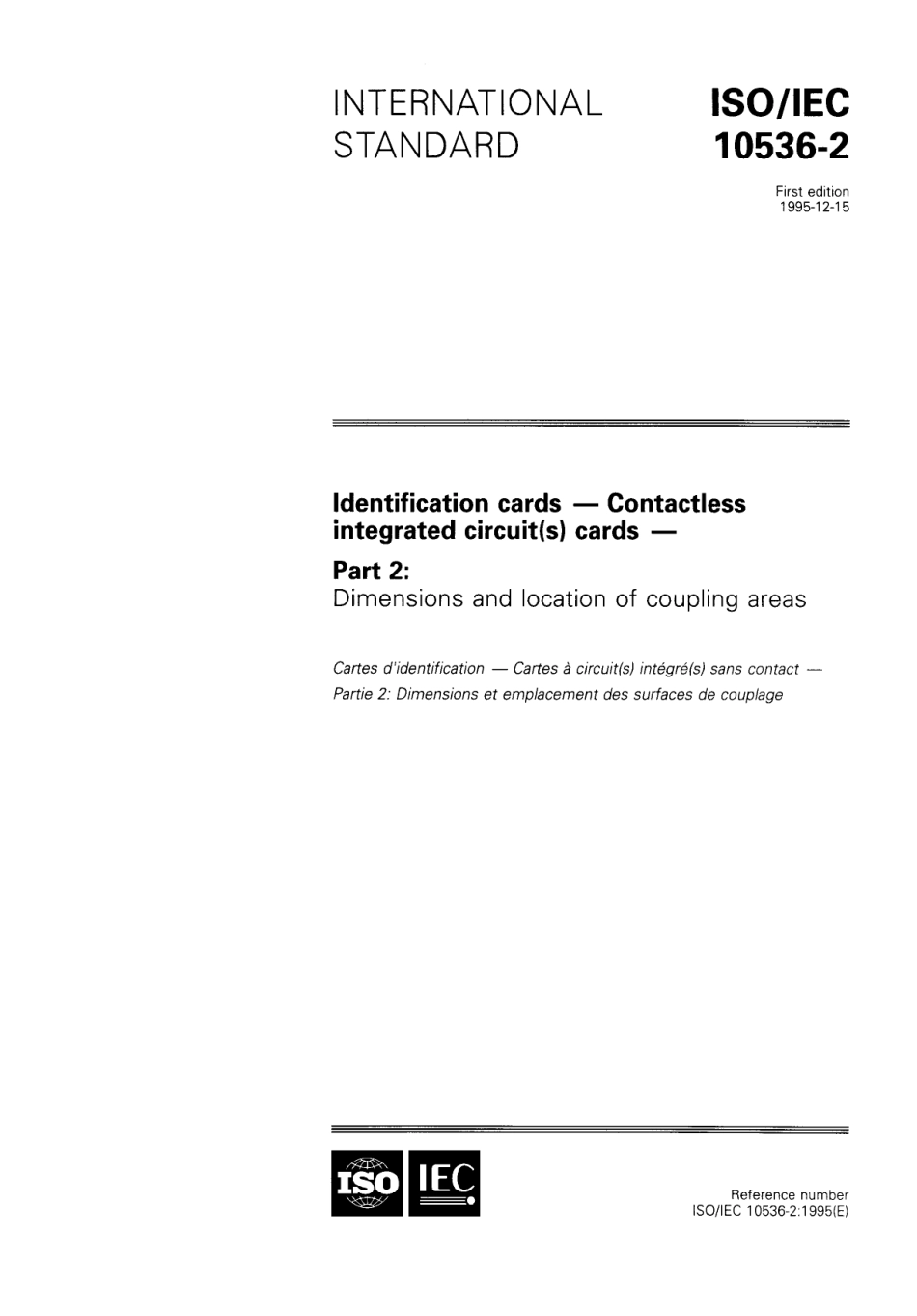 ISO IEC 10536-2-1995 scan.pdf_第1页