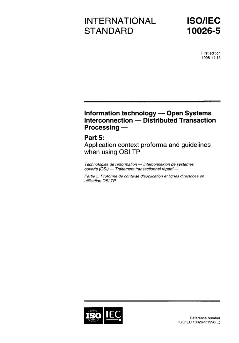 ISO IEC 10026-5-1998 scan.pdf_第1页