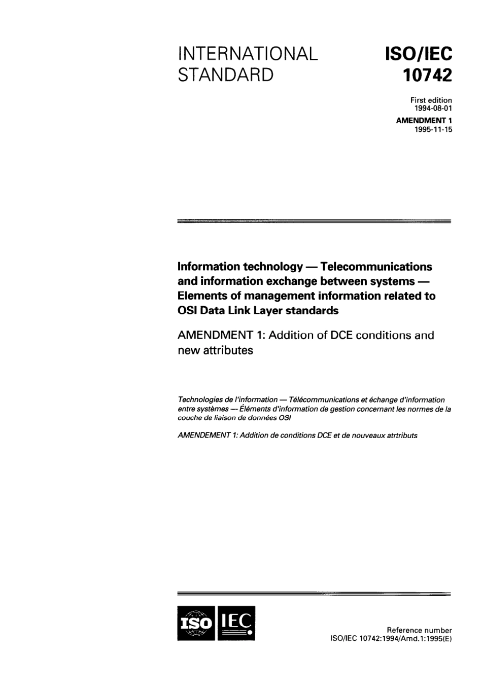 ISO IEC 10742-1994 amd1-1995 scan.pdf_第1页