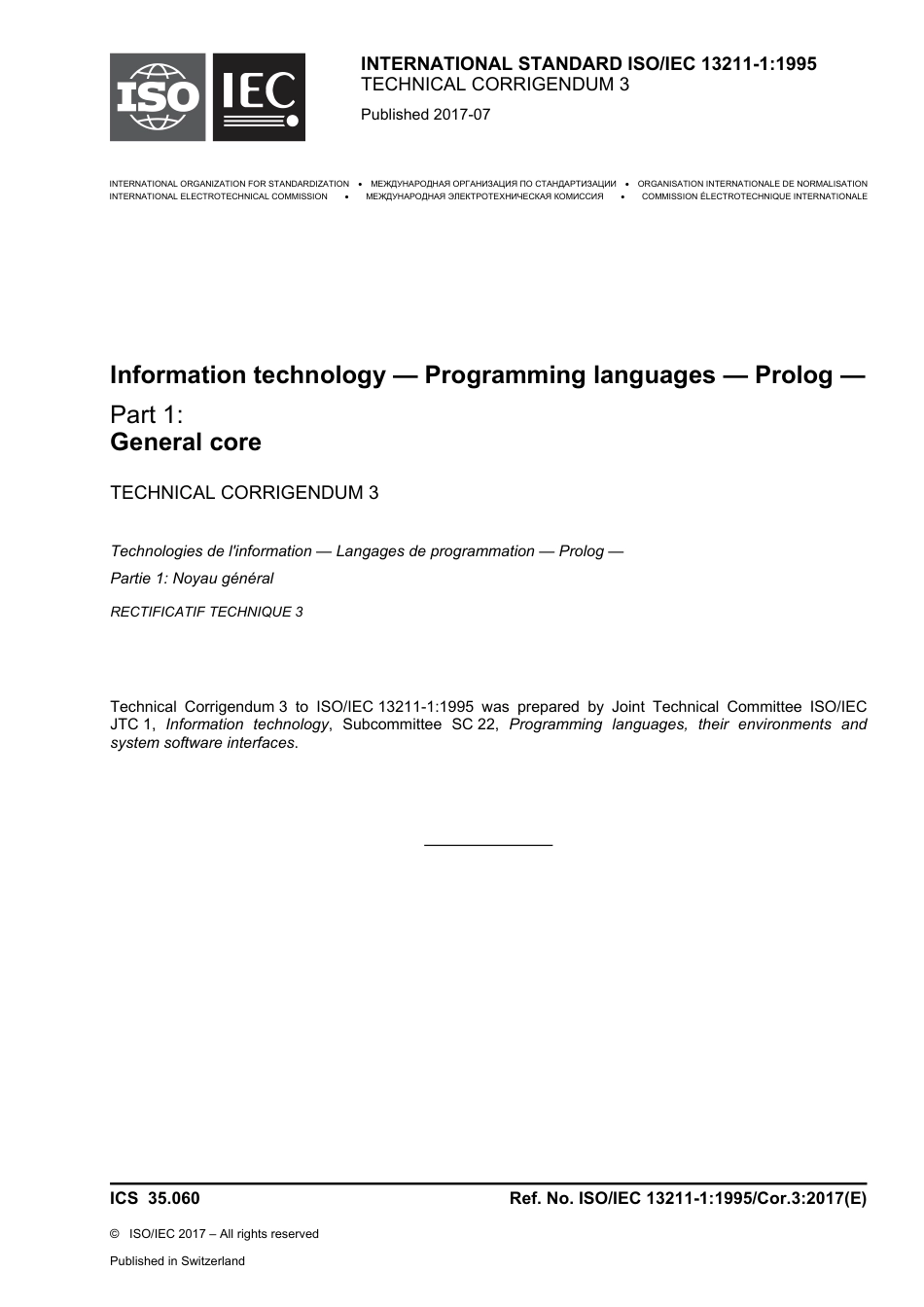 ISO IEC 13211-1-1995 cor3-2017.pdf_第1页