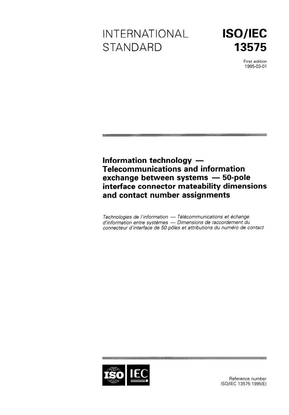 ISO IEC 13575-1995 scan.pdf_第1页