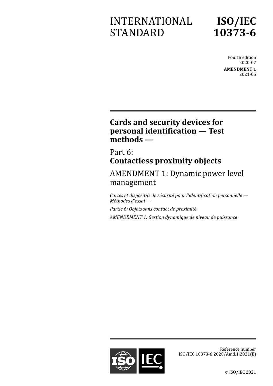 ISO IEC 10373-6-2020 amd1-2021.pdf_第1页