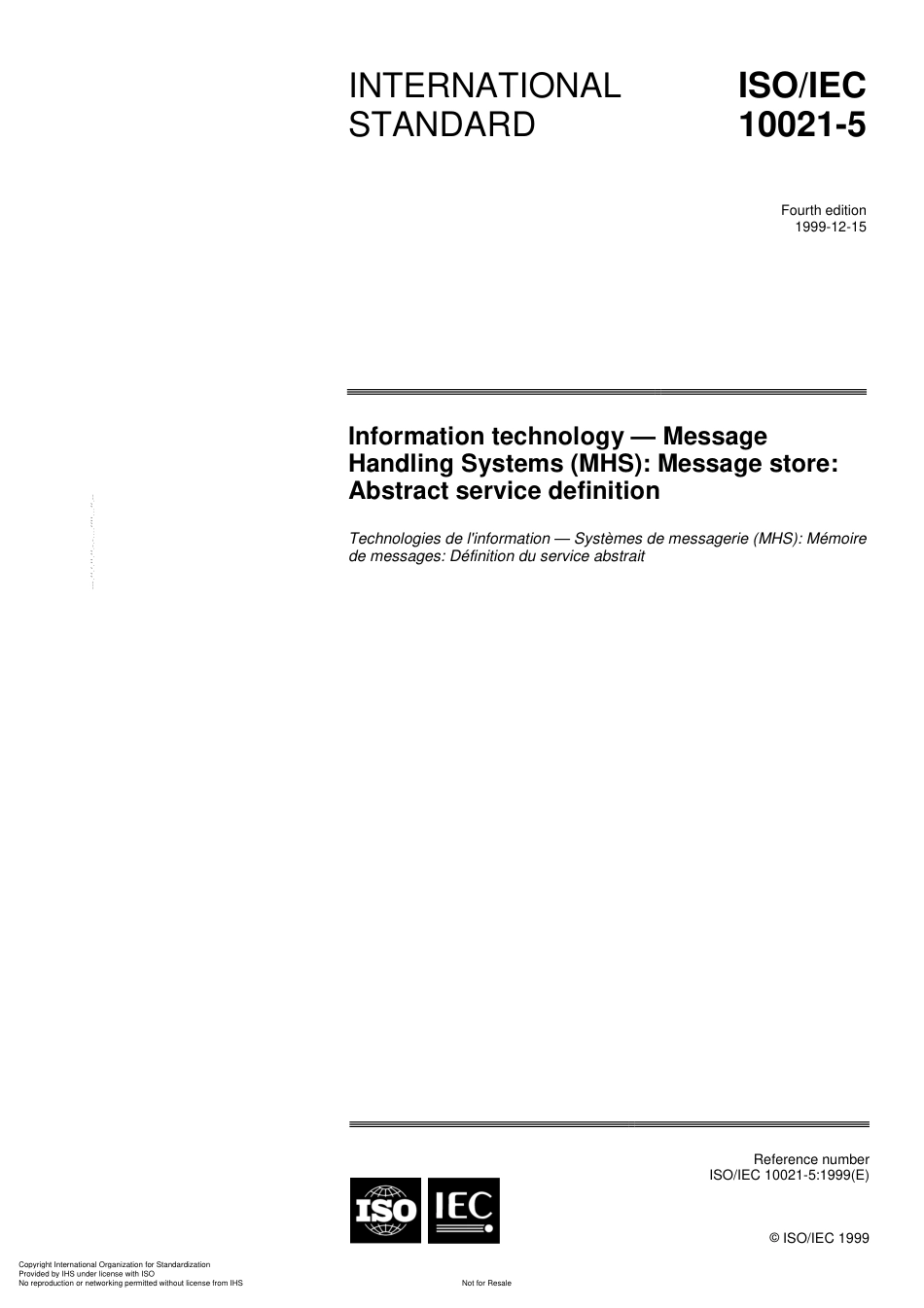 ISO IEC 10021-5-1999.pdf_第1页