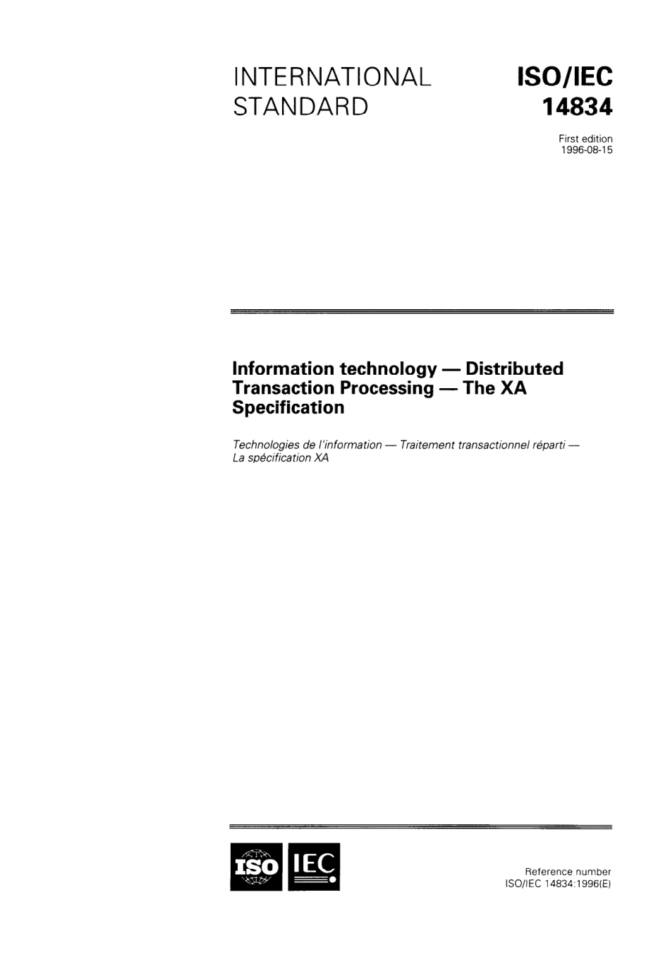 ISO IEC 14834-1996 scan.pdf_第1页