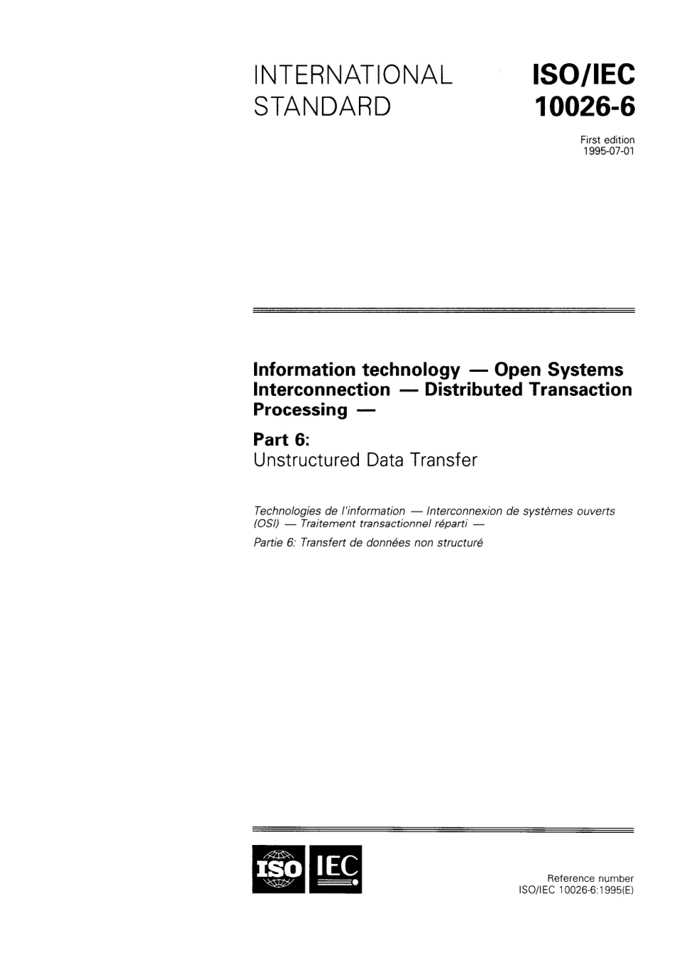 ISO IEC 10026-6-1995 scan.pdf_第1页