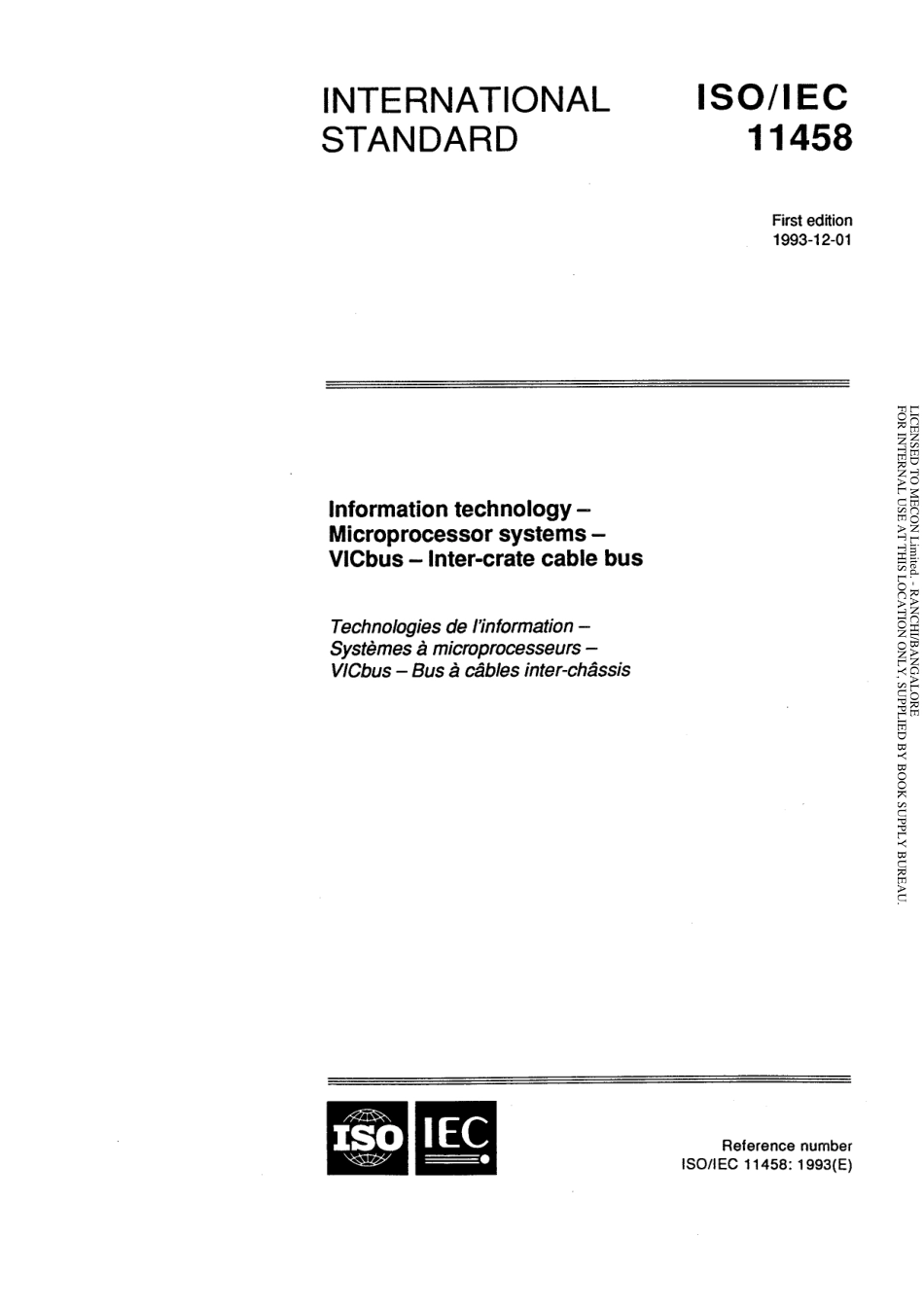 ISO IEC 11458-1993 scan.pdf_第1页