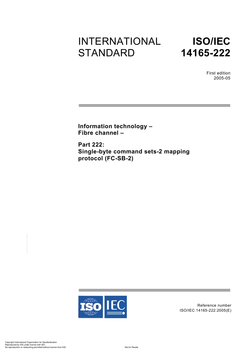 ISO IEC 14165-222-2005.pdf_第1页