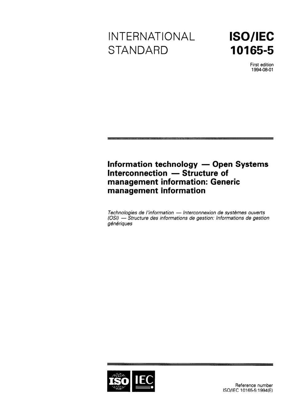 ISO IEC 10165-5-1994 scan.pdf_第1页