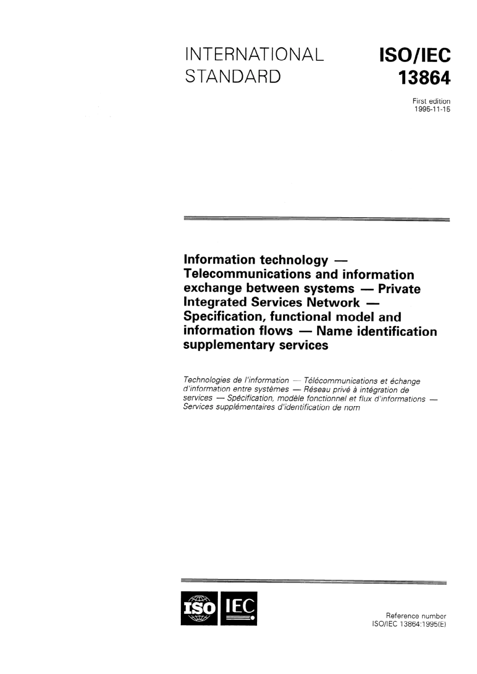 ISO IEC 13864-1995 scan.pdf_第1页