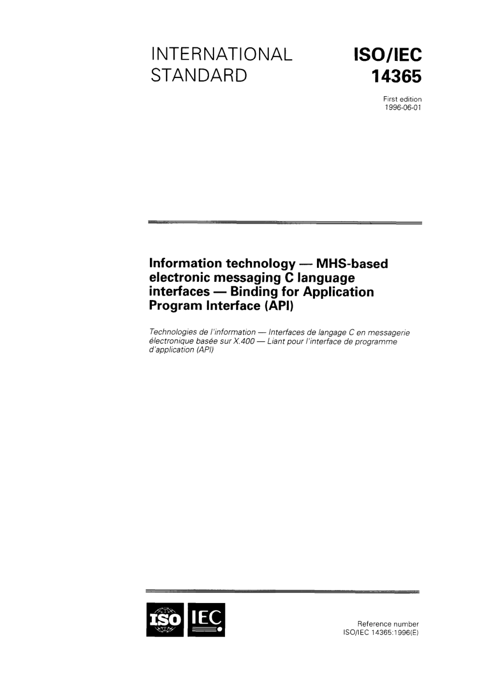 ISO IEC 14365-1996 scan.pdf_第1页