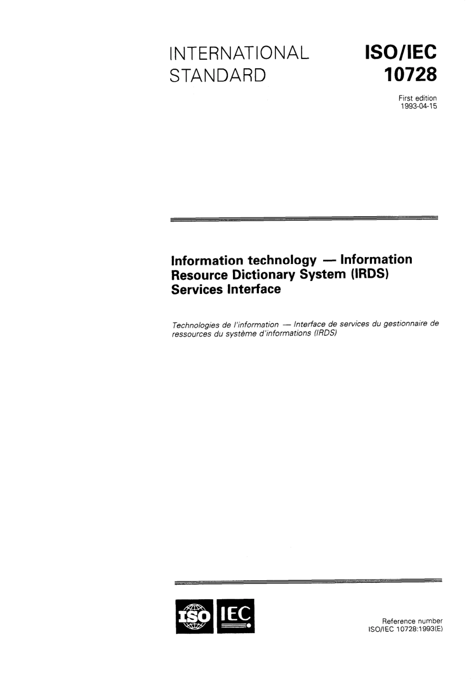 ISO IEC 10728-1993 scan.pdf_第1页