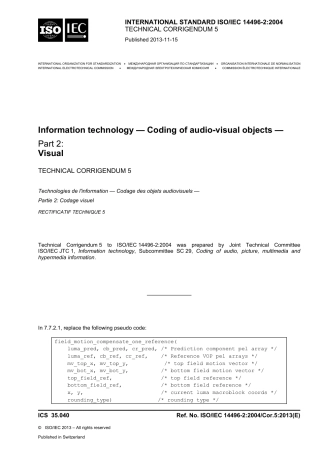 ISO IEC 14496-2-2004 cor5-2013.pdf