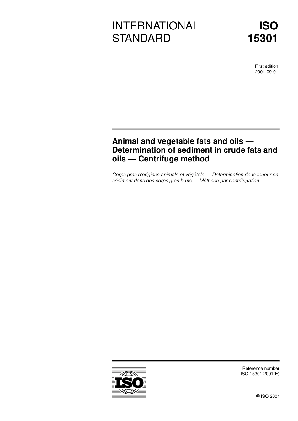 ISO 15301-2001.pdf_第1页