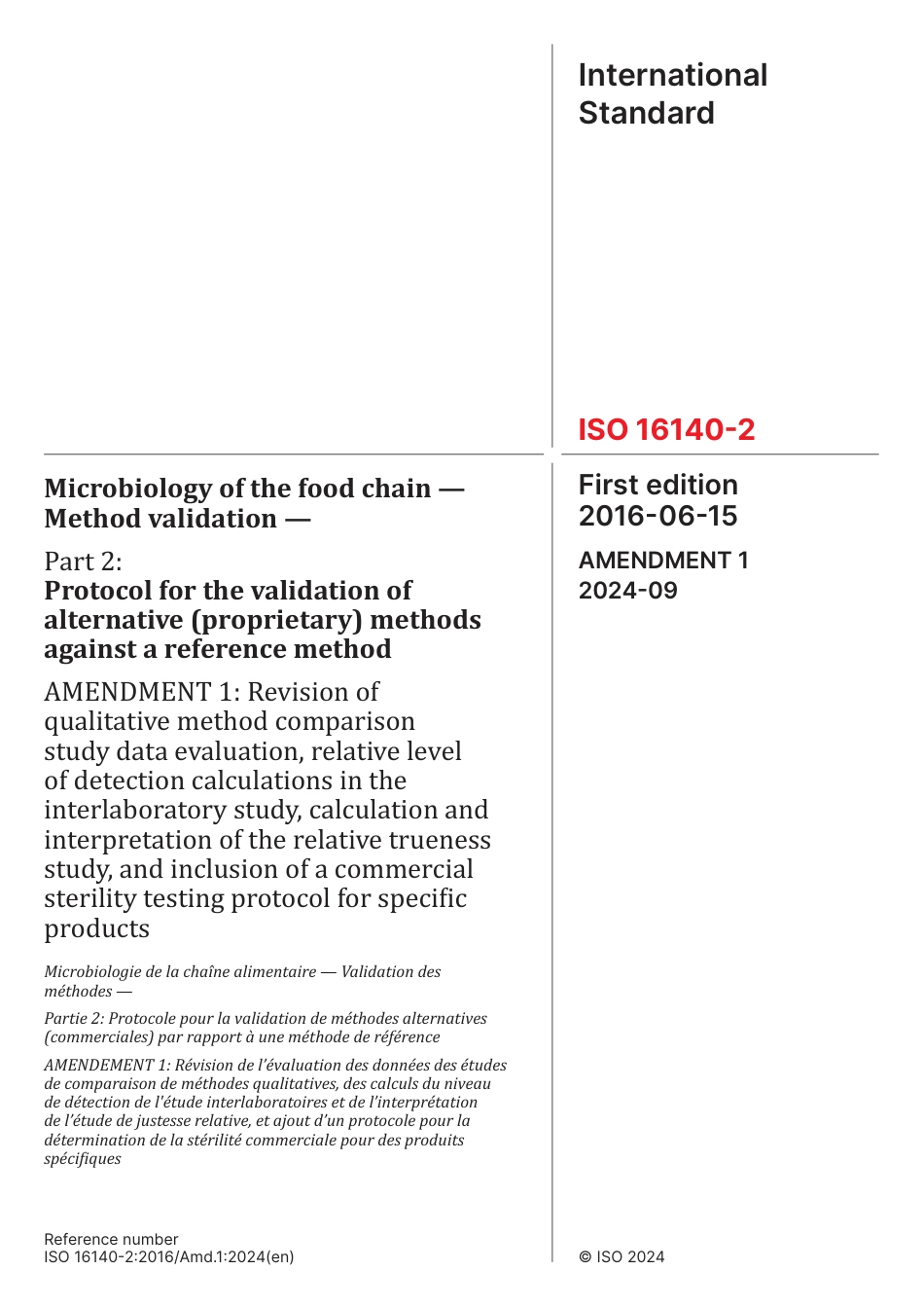 ISO 16140-2-2016 amd1-2024.pdf_第1页