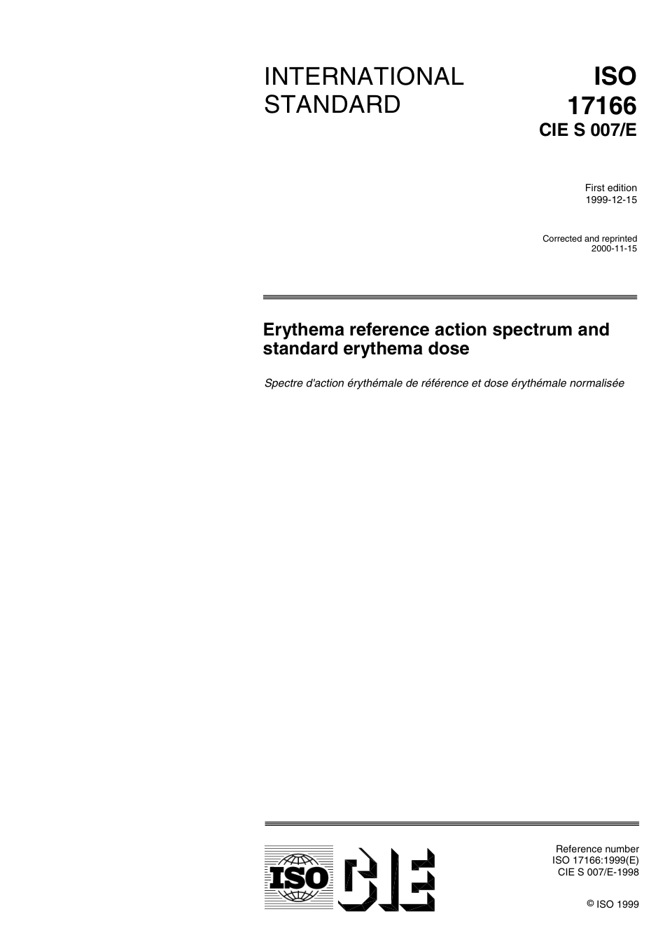 ISO 17166-1999 (2000).pdf_第1页