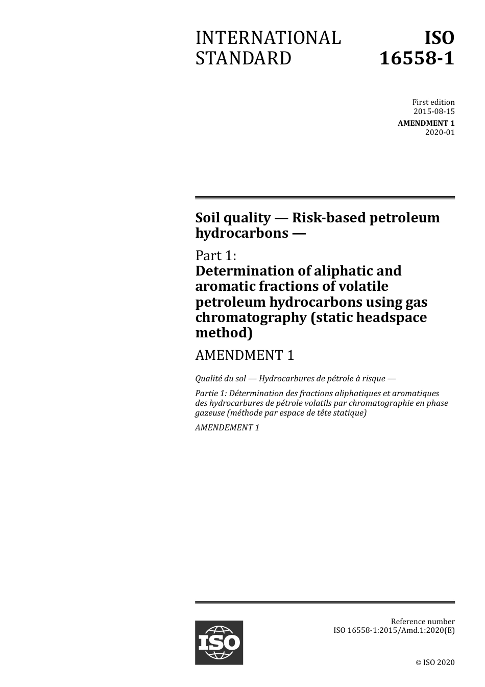 ISO 16558-1-2015 amd1-2020.pdf_第1页
