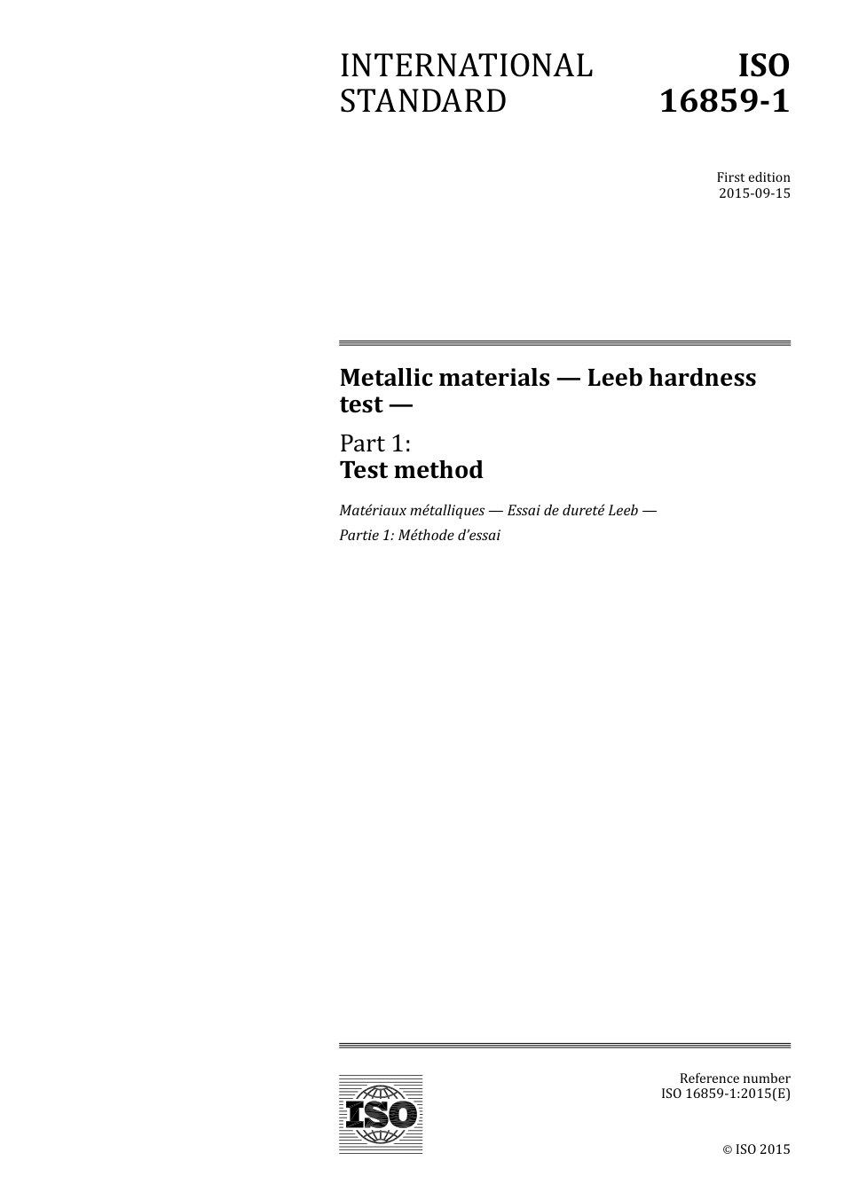 ISO 16859-1-2015.pdf_第1页