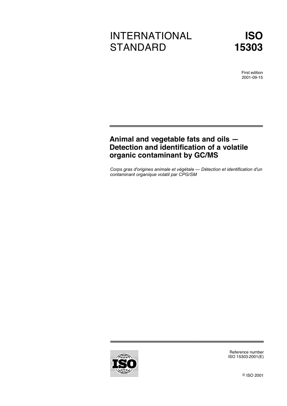 ISO 15303-2001.pdf_第1页