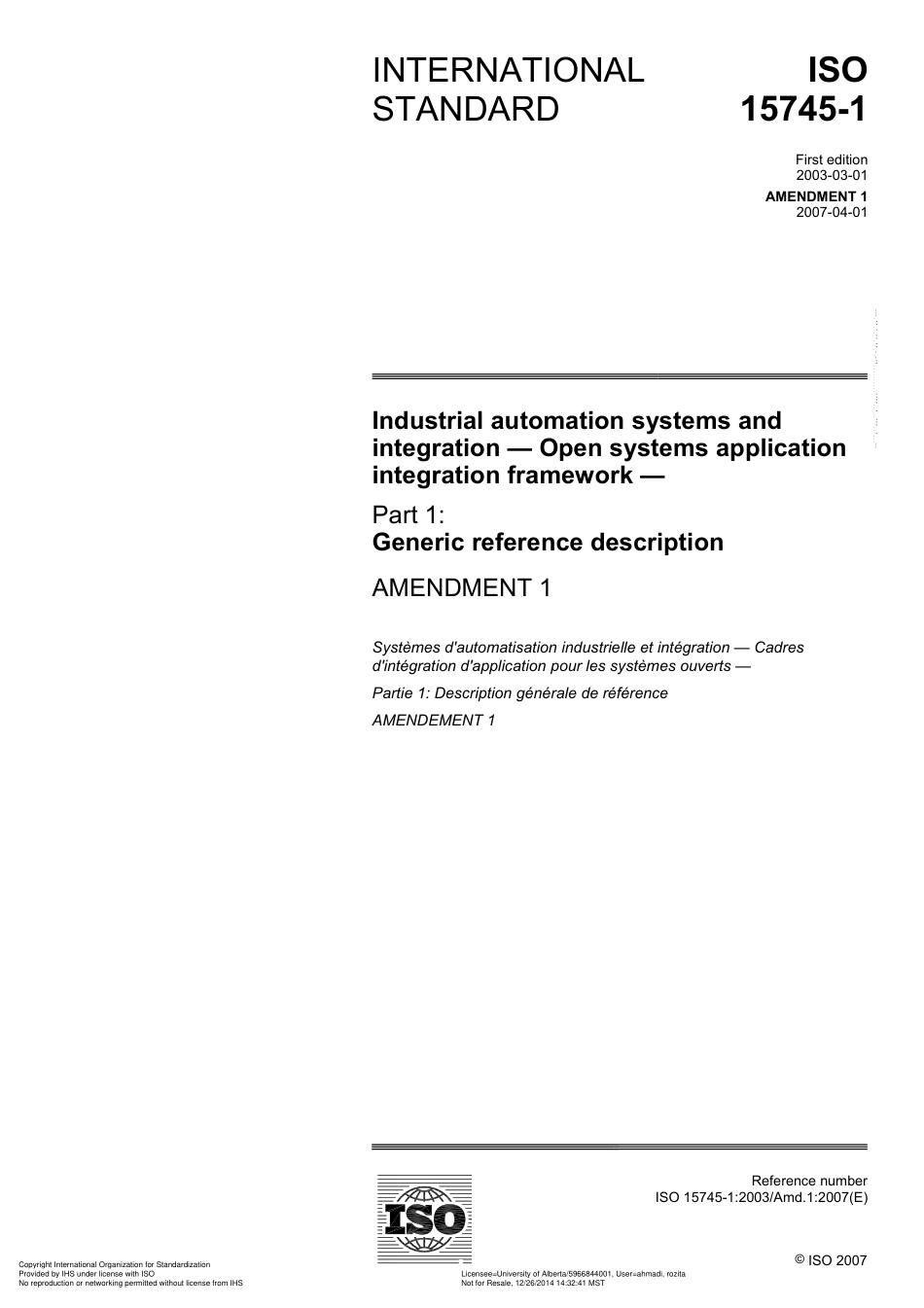 ISO 15745-1-2003 amd1-2007.pdf_第1页
