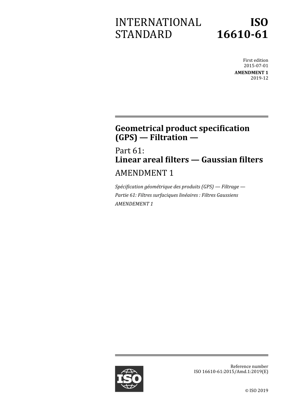 ISO 16610-61-2015 amd1-2019.pdf_第1页