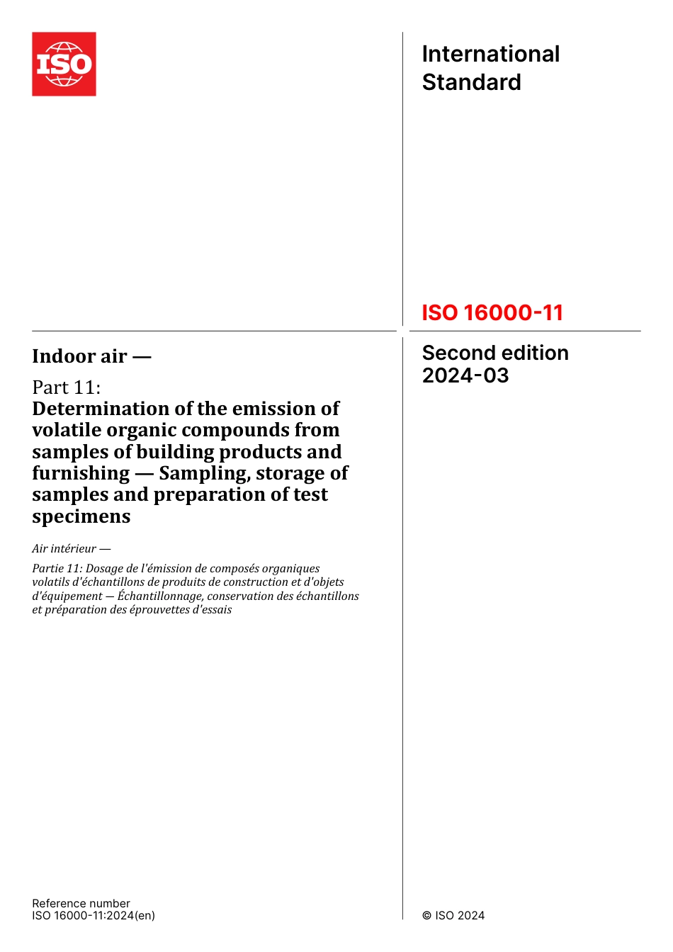 ISO 16000-11-2024.pdf_第1页