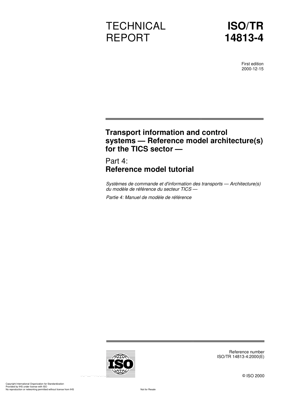 ISO TR 14813-4-2000.pdf_第1页