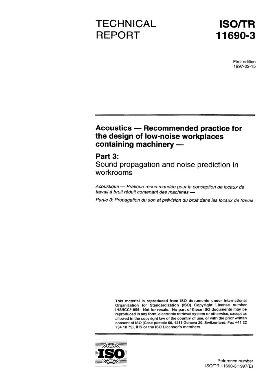 ISO TR 11690-3-1997 scan.pdf_第1页