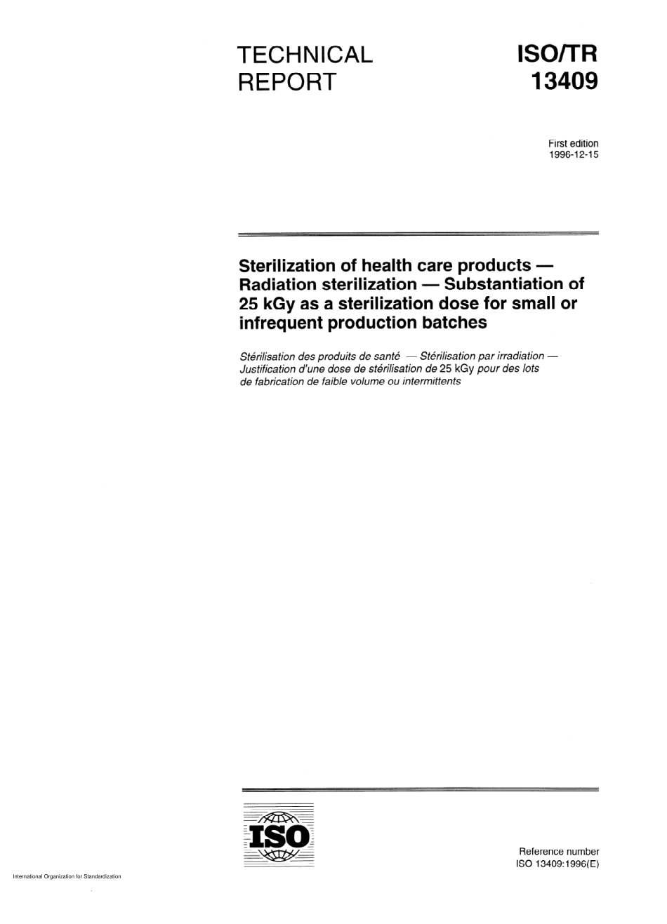 ISO TR 13409-1996 scan.pdf_第1页