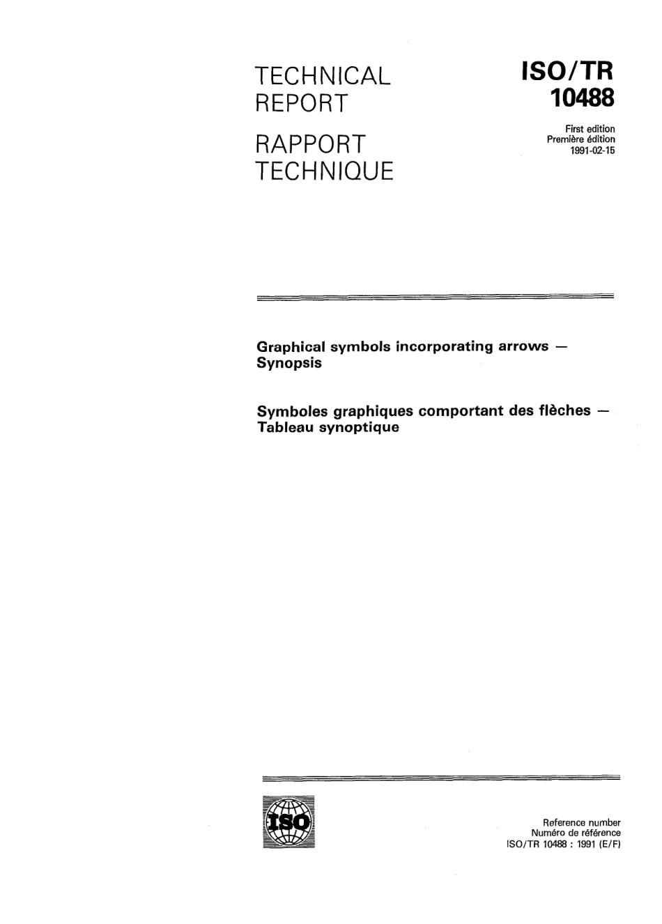 ISO TR 10488-1991 scan.pdf_第1页