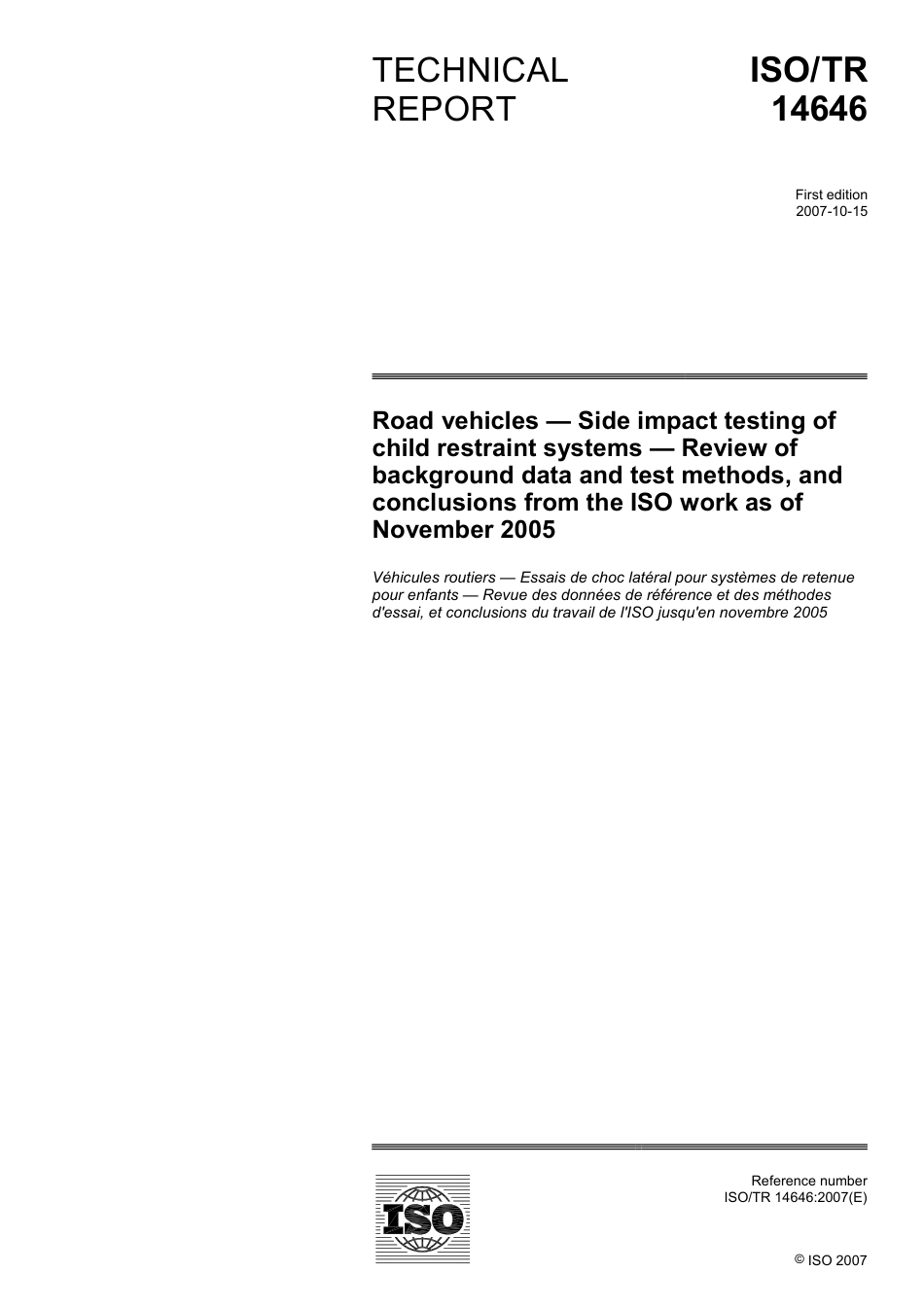 ISO TR 14646-2007.pdf_第1页