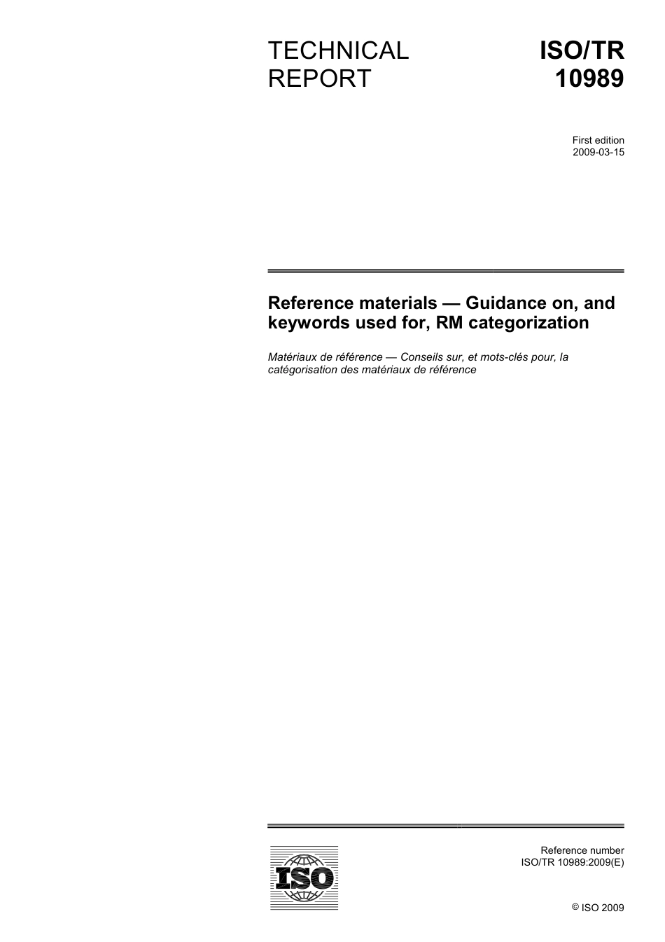 ISO TR 10989-2009.pdf_第1页