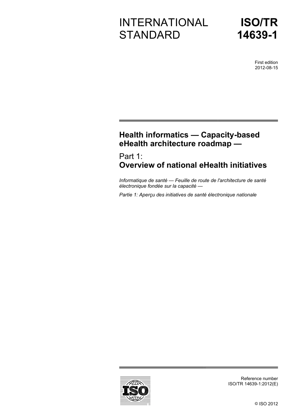 ISO TR 14639-1-2012.pdf_第1页