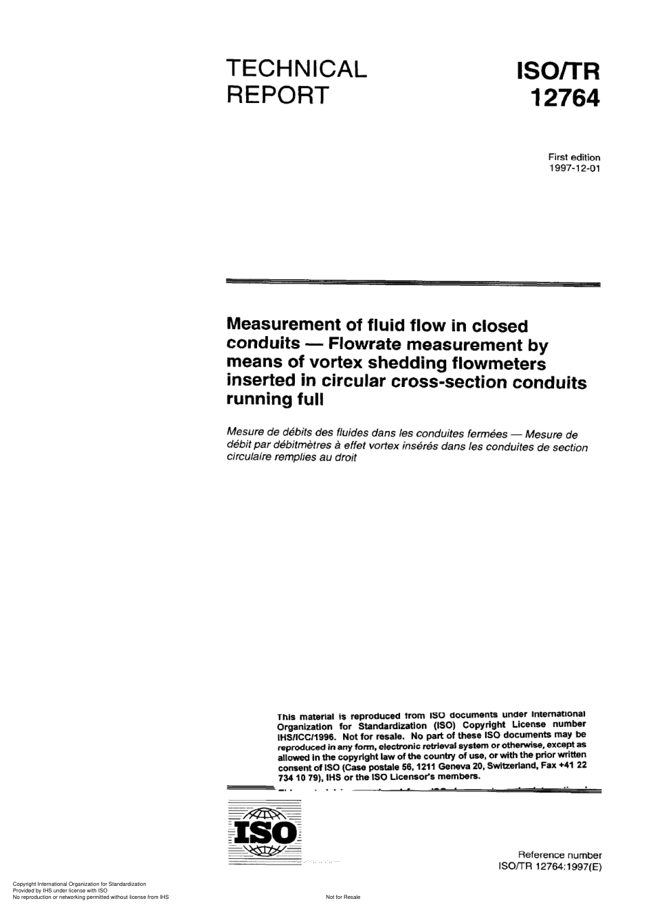 ISO TR 12764-1997 scan.pdf_第1页