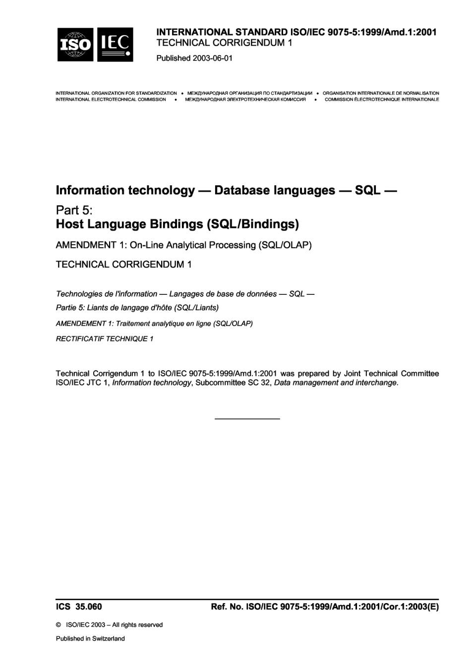 ISO IEC 09075-5-1999 amd1-2001 cor1-2003 scan.pdf_第1页