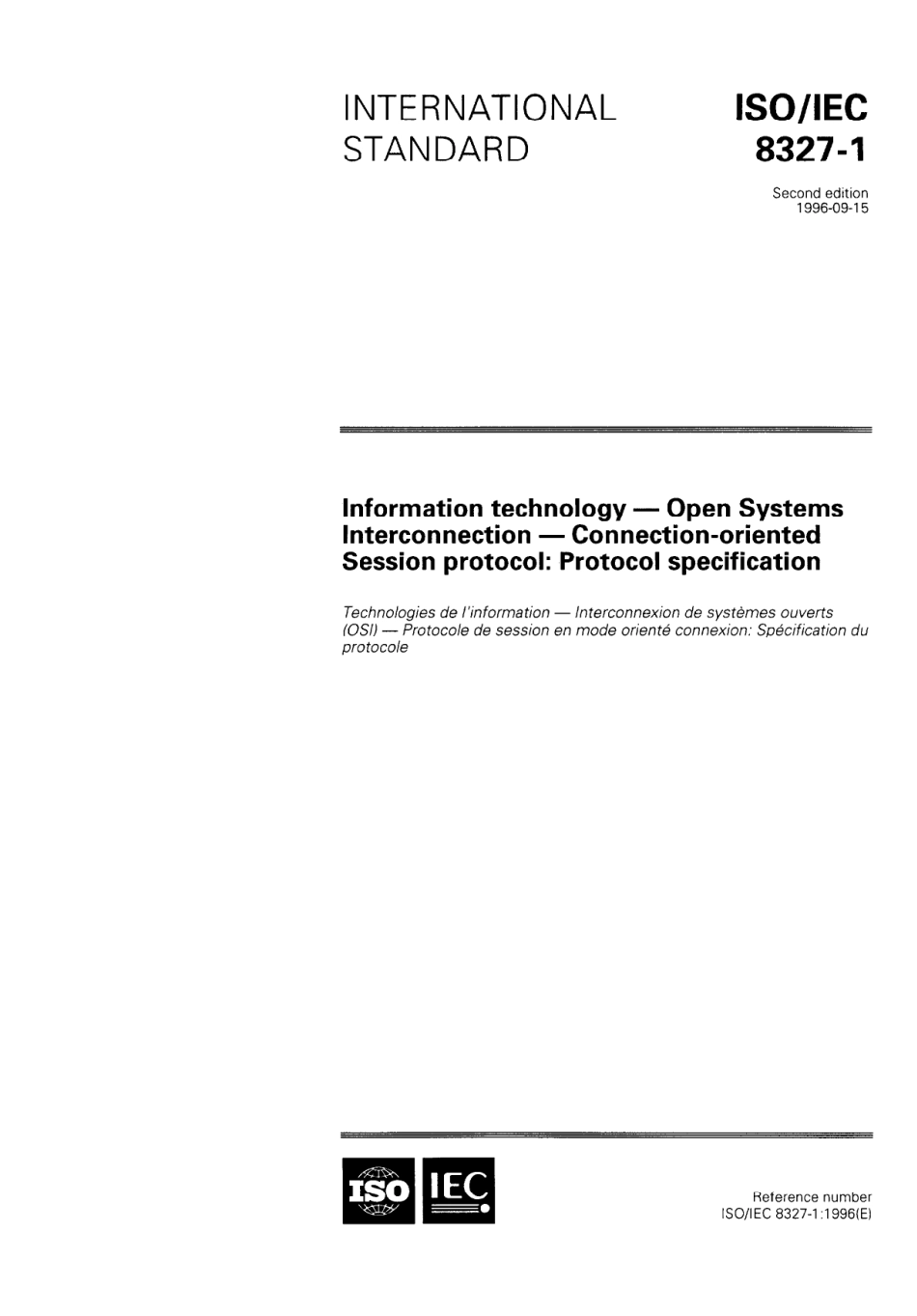 ISO IEC 08327-1-1996 scan.pdf_第1页