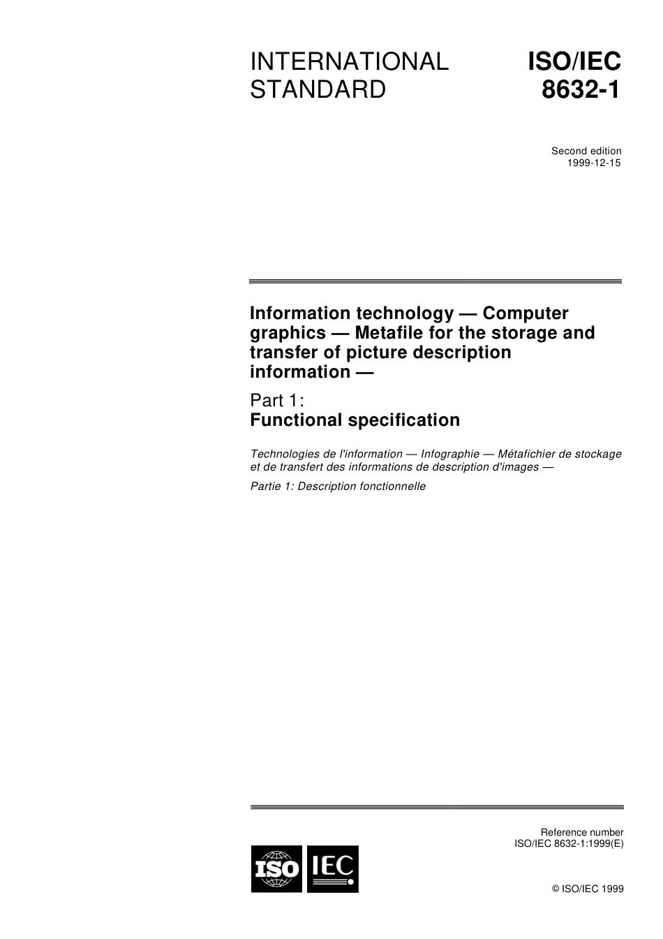 ISO IEC 08632-1-1999.pdf_第1页