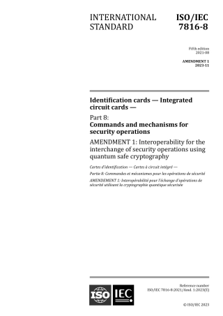 ISO IEC 07816-8-2021 amd1-2023.pdf