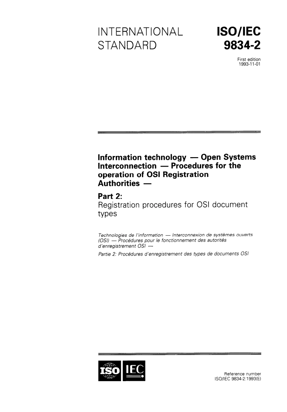 ISO IEC 09834-2-1993 scan.pdf_第1页
