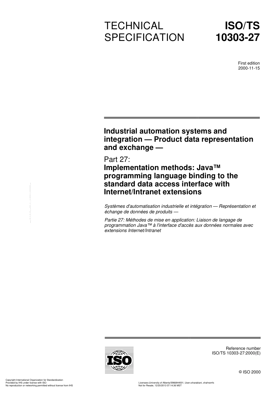 ISO TS 10303-27-2000.pdf_第1页