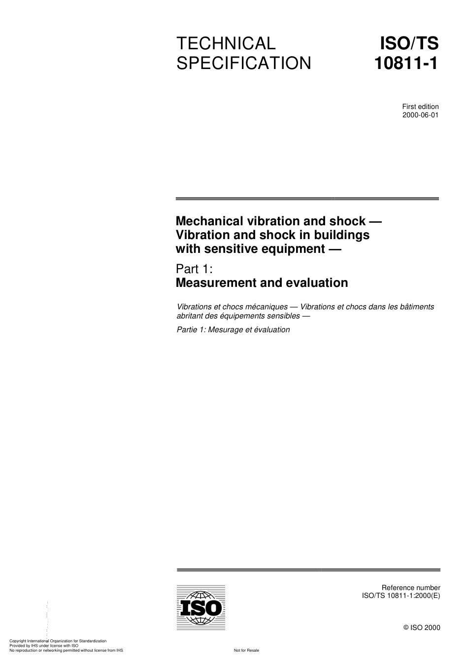 ISO TS 10811-1-2000.pdf_第1页