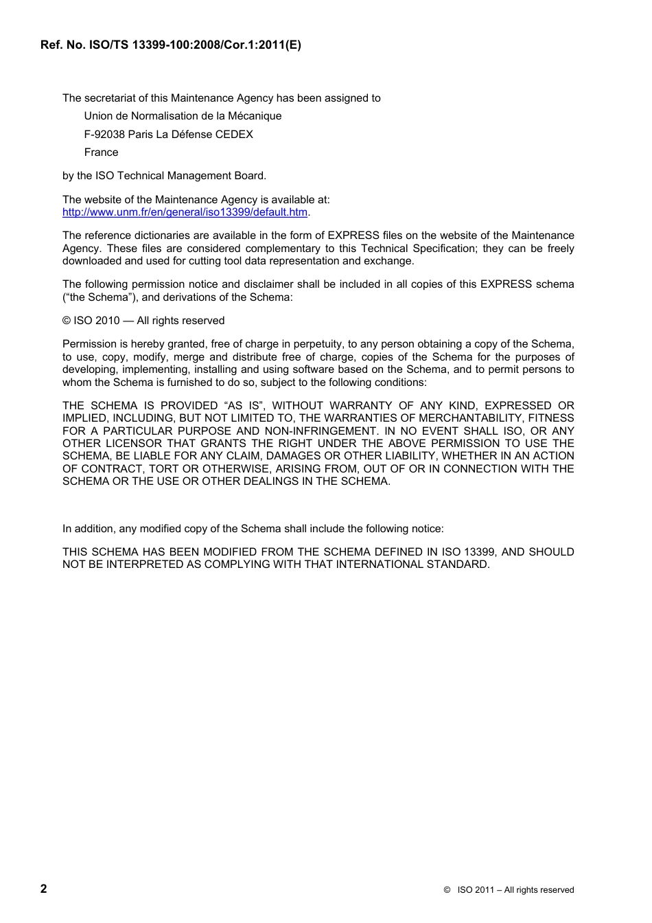 ISO TS 13399-100-2008 cor1-2011.pdf_第2页