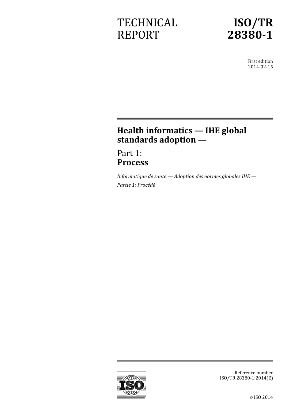 ISO TR 28380-1-2014.pdf_第1页