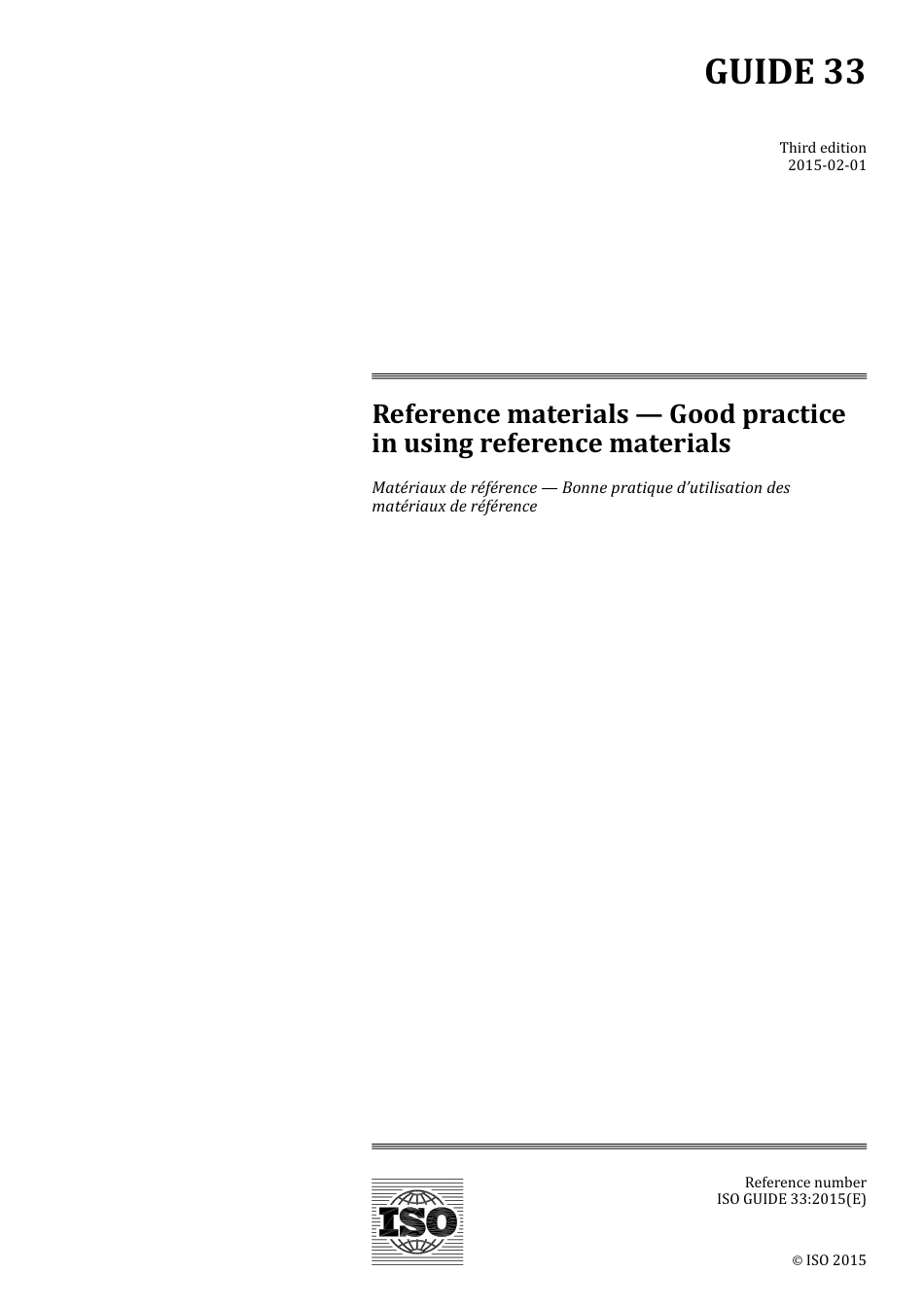 ISO Guide 33-2015.pdf_第1页