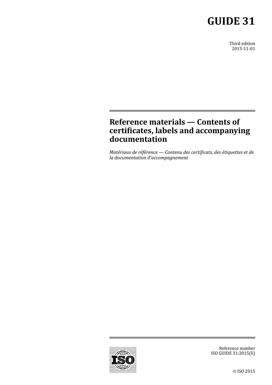 ISO Guide 31-2015.pdf_第1页