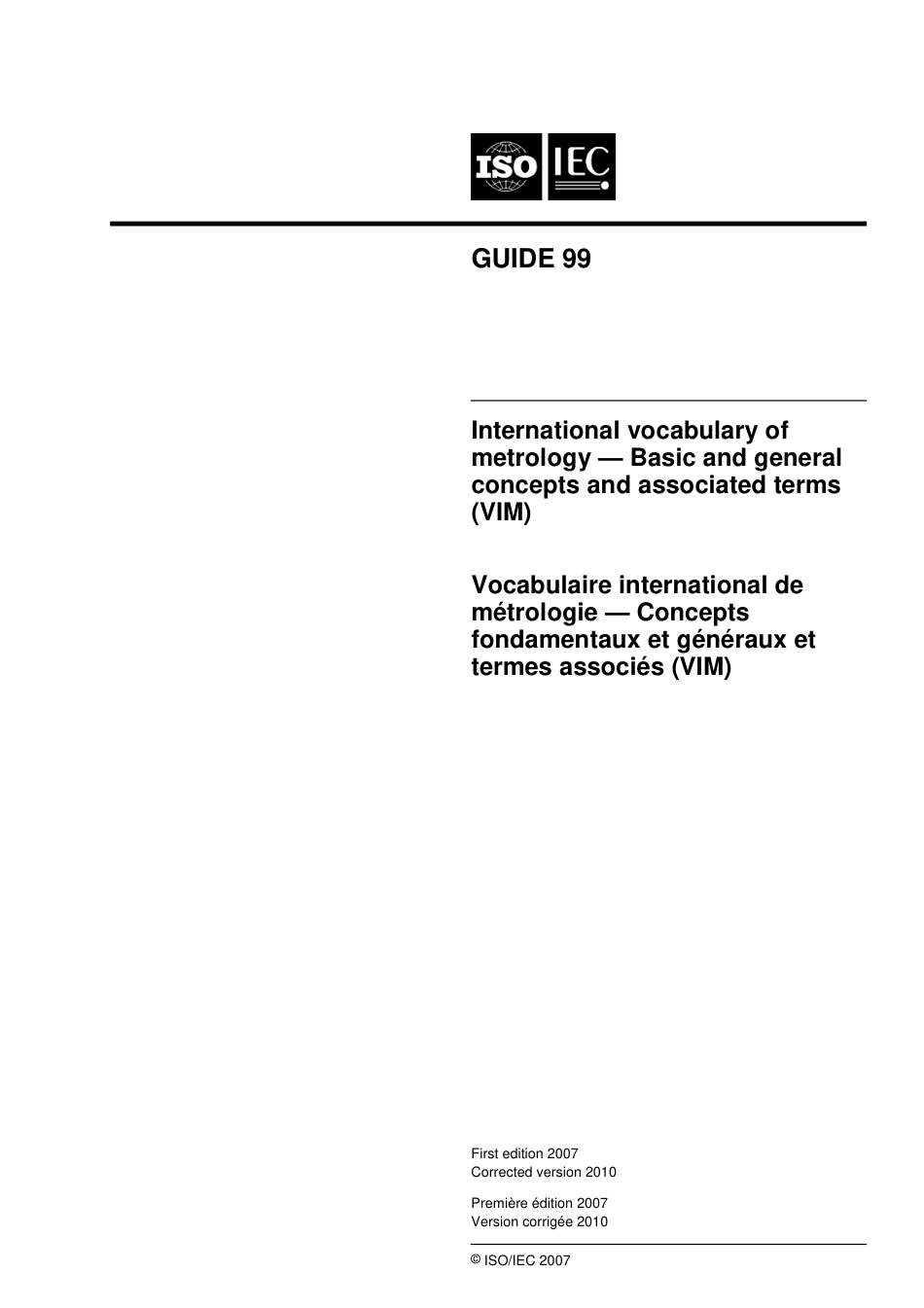 ISO IEC Guide 99-2007 (2010).pdf_第1页
