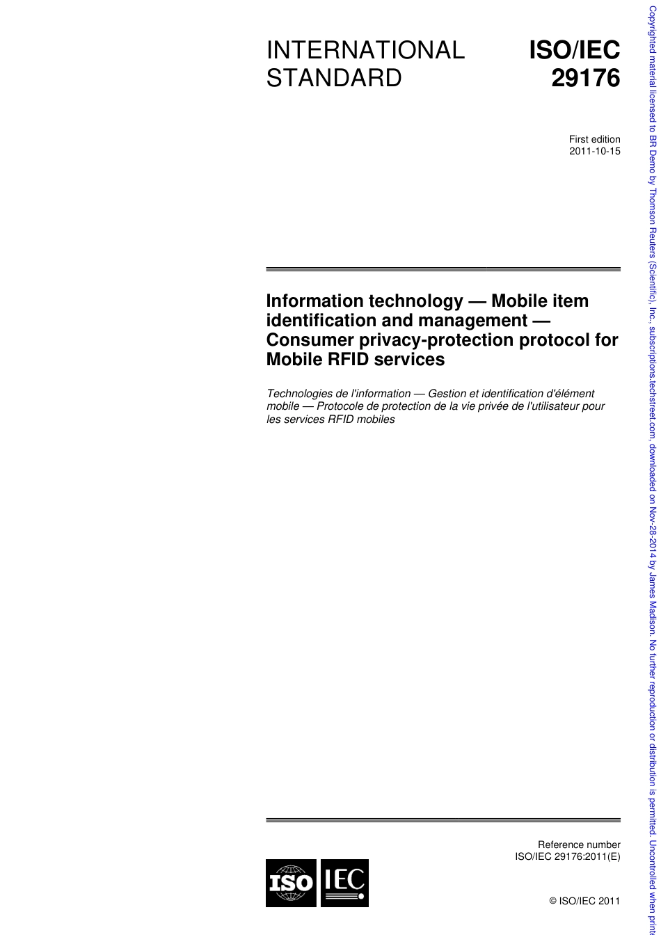 ISO IEC 29176-2011.pdf_第1页