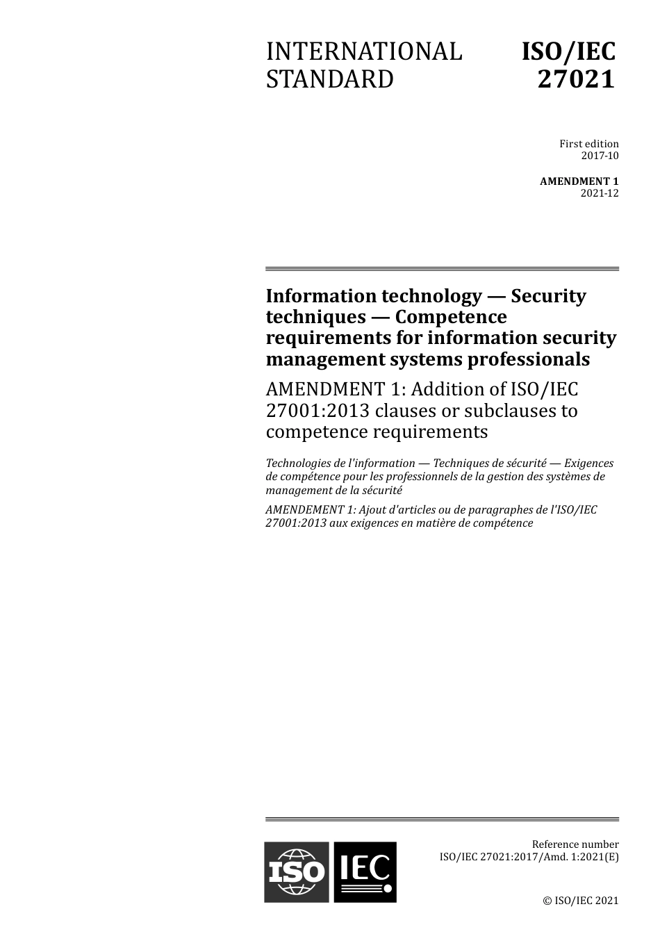 ISO IEC 27021-2017 amd1-2021.pdf_第1页