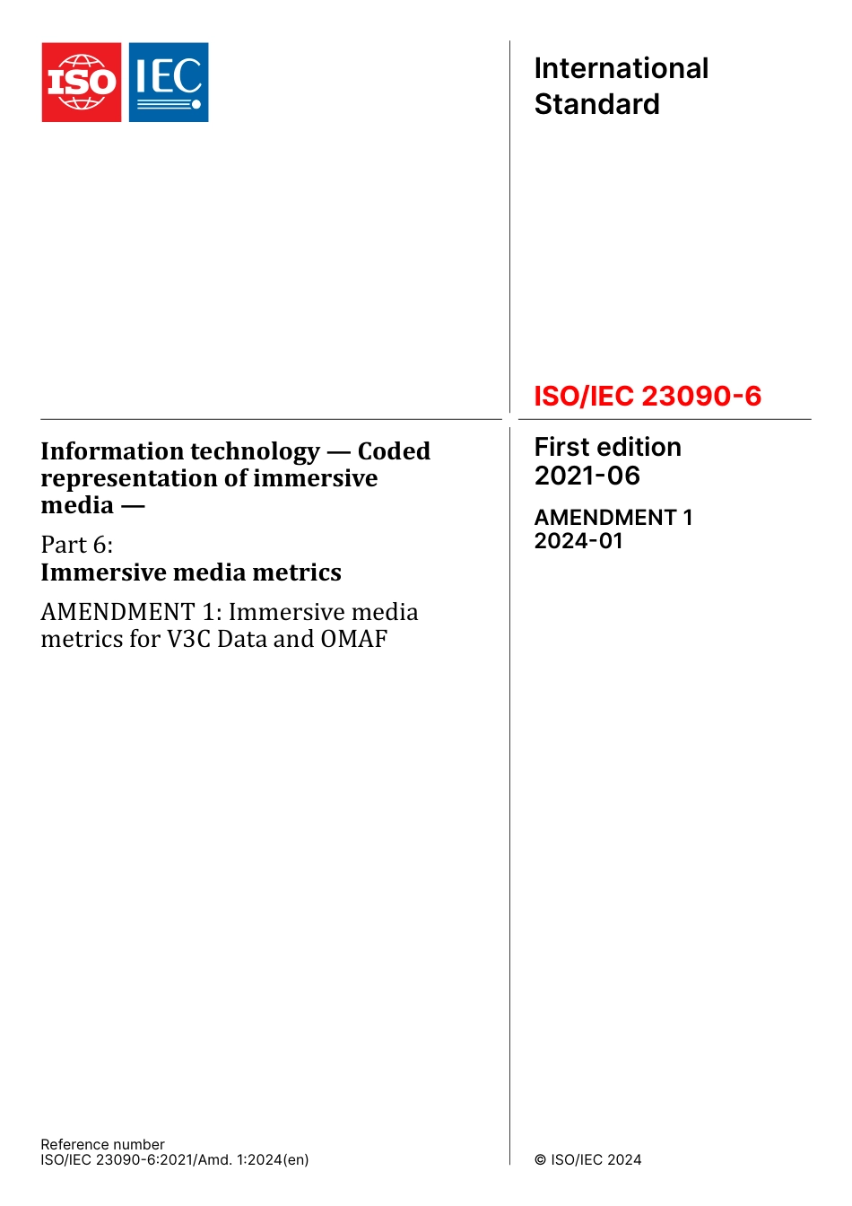 ISO IEC 23090-6-2021 amd1-2024.pdf_第1页
