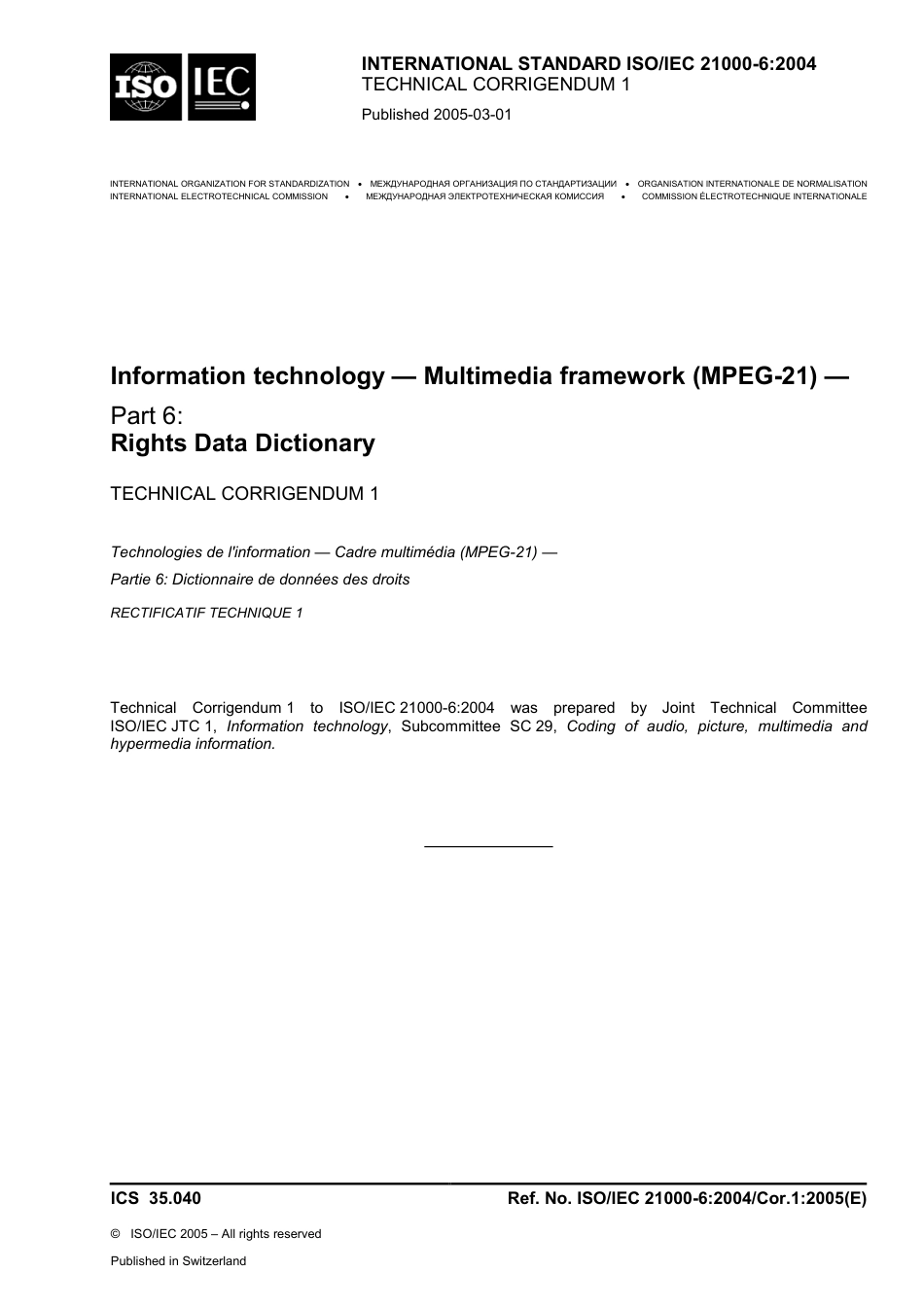 ISO IEC 21000-6-2004 cor1-2005.pdf_第1页